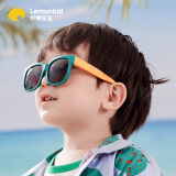 lemonkid儿童偏光太阳镜眼镜小孩宝宝遮阳镜男童墨镜 静谧森林绿折叠款