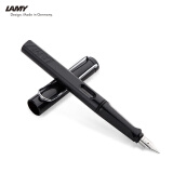 凌美（LAMY）钢笔签字笔 生日节日礼物学生成人练字文具 德国进口 狩猎系列墨水笔 亮黑 F0.7mm