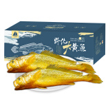鸿顺深海野化黄花鱼1200g/2条 大黄鱼 冷冻海鲜年货礼盒  源头直发