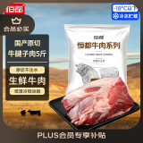 恒都 国产谷饲原切牛腱子 5斤 不含腱子芯 生鲜牛肉 炖煮健身食材