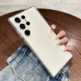 Smorss 适用三星S25Ultra手机壳 三星Galaxy S25Ultra保护套 超薄全包亲肤简约透明气囊防摔男女款软壳