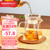 金灶（KAMJOVE） 公道杯加厚耐热玻璃茶漏泡茶器公杯茶具配件玻璃杯分茶器茶道杯 GO-31搭配GO-08玻璃茶漏