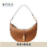 Polo Ralph Lauren 拉夫劳伦 Polo ID 女配 经典款皮革迷你单肩包RL51930 270-棕色 ONE