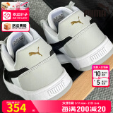 彪马（PUMA）板鞋男鞋女鞋25春季情侣户外运动鞋低帮厚底休闲鞋滑板鞋学生男女 【店长推荐】白色-浅灰色/39码及以下偏小半码 40 255mm/6.5