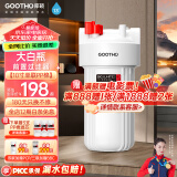 GOOTHO大白瓶前置过滤器 全屋家用自来水过滤净水器大通量大蓝瓶中央过滤通用滤芯除余氯阻垢 10寸单联基础过滤【1微米PP棉】