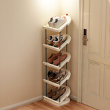 安尔雅简易鞋架子家用门口墙角鞋柜多层夹缝小型宿舍客厅拖鞋架 5层