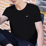 耐克（NIKE）短袖男 25夏季新款运动服装休闲跑步健身衣纯色半袖透气男士T恤 DV9840-010/热推款 M （170/88A）