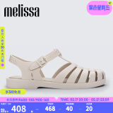 Melissa（梅丽莎）【赵露思同款】新款时尚编织女士简约通勤果冻罗马凉鞋32408 米色 37