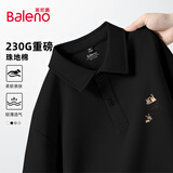 班尼路（Baleno）polo衫男夏季简约五分袖t恤透气百搭学生翻领休闲衬衫男士短袖