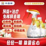 千百季花枝俏杀菌剂黑斑炭疽白粉病花卉盆栽园艺免稀释直喷型杀菌花药剂