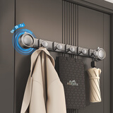 一卫吸盘门后挂钩强力粘胶免打孔强力承重置物架钩子入户门挂衣架收纳