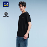 HLA海澜之家短袖T恤男SPRINTING SMILE短袖T恤男夏季