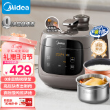 美的（Midea）0涂层精厚釜5L电压力锅家用高压锅 大屏触控全自动智能预约煲汤煮小米粥MY-C5937G电饭煲4-6人