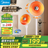 美的（Midea）取暖器/电暖器/电暖气片家用/小太阳/电热取暖炉/节能速热电热扇/台地两用/烤火炉/暖脚神器NPT-SW