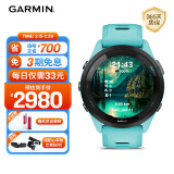 佳明（GARMIN）Forerunner265智能运动手表心率血氧铁三HRV多频多星GPS湖水蓝