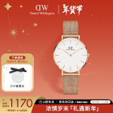 丹尼尔惠灵顿（DanielWellington）DW手表女表 简约女士手表 时尚欧美表送女友新年礼物DW00100163