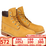 TimberlandTimberland添柏岚经典6寸男女同款大黄靴环保户外防水真皮 12909W女款-小麦色 40