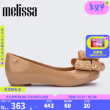 Melissa（梅丽莎）蝴蝶结低跟时尚通勤休闲女士单鞋33680 黄色 37