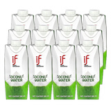 if 泰国进口 椰子水 果汁饮料 原味500ml*12瓶