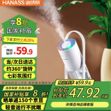 海纳斯（HANASS）加湿器 迷你家用卧室 办公室上加水便携空气加湿器小型插电空调伴侣 轻音 婴儿 F-008