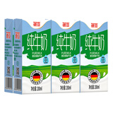 德亚（Weidendorf）德国进口脱脂纯牛奶200ml*6盒营养早餐 脱脂200ml*6盒