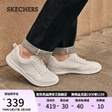 斯凯奇（Skechers）男鞋春季商务皮鞋舒适板鞋休闲鞋防滑运动工作鞋210835