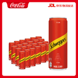 可口可乐（Coca-Cola） 怡泉 易拉罐装  苏打水/汤力水/干姜水 330ml*24罐 调酒 干姜水