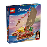 乐高（LEGO）积木迪士尼43270 莫阿娜独木舟冒险女孩儿童玩具生日礼物家居装饰
