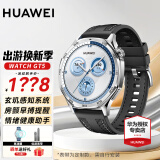 华为（HUAWEI）【咨询享优惠】华为手表watch gt5运动智能玄玑感知两周续航蓝牙通话向日葵定位男女AX智能4pro 46MM托帕蓝【黑色复合编织】