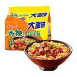 统一 香辣牛肉面大面饼大袋五合一方便面 135g*5袋新老包装随机发货