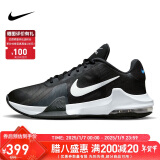 NIKE篮球鞋男子缓震AIR MAX IMPACT 4运动鞋DM1124-001黑42.5