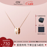 丹尼尔惠灵顿（DanielWellington）DW项链女情侣吊坠时尚首饰玫瑰金生日礼物女DW00400153