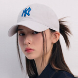 美职棒（MLB）男女复古可调节软顶运动棒球帽休闲遮阳鸭舌帽情侣CP77/CP66 灰白NY大标【CP66-50GRS】 均码