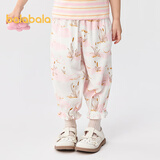 巴拉巴拉儿童裤子男童女童夏季薄款防蚊裤小童宝宝睡裤天丝人棉可外出长裤