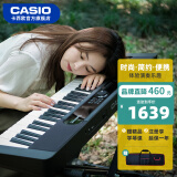 卡西欧（CASIO）电子琴成人CT-S系列便携式初学者家用61键教学培训演奏智能儿童 CT-S410+琴包+便携X架