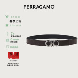 菲拉格慕（Ferragamo）男士双面可调式GANCINI腰带 0689112_C  _ 95（礼物送男友）