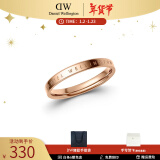 丹尼尔惠灵顿（DanielWellington）DW戒指男女对戒 时尚饰品素圈情侣戒指表白礼 生日新年礼物送女友 尺寸58 DW00400020