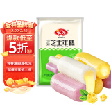 安井 三色芝士年糕 500g  1包 夹心拉丝年糕条  韩国部队火锅食材