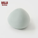 MUJI可当成腰垫使用的柔软靠垫 抱枕腰托靠枕腰靠 淡绿色 35*35*35cm