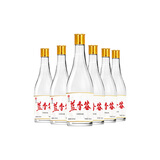蓝香谷粮食酒52度浓香型白酒泸州粮食白酒高度瓶装高粱酒 52度 500mL 6瓶 粮食酒