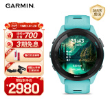 佳明（GARMIN）Forerunner265智能运动手表心率血氧铁三HRV多频多星GPS湖水蓝