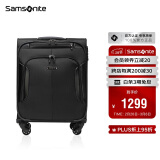 新秀丽（Samsonite）行李箱20英寸拉杆箱商务旅行大容量软箱旅行箱BP0黑色托运箱