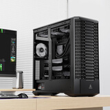 鑫谷（segotep）探云WS1 Ultra工作站机箱（E-ATX360/420水冷位/支持5080-5090多显卡多硬盘推理/防尘设计带支架）