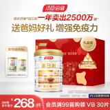 汤臣倍健蛋白粉450g+植物蛋350g礼盒 含乳清蛋白粉成人老年人补充蛋白质粉