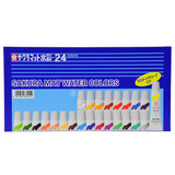 【全网低价】樱花(SAKURA)水彩颜料美术绘画 24色半透明水彩套装蓝盒 EMW-24 5ml/支【日本进口】美术写生