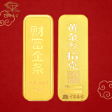 中国珠宝黄金金条Au9999足金金条收藏金砖金块 新年礼物 30g【品牌礼盒】