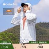 Columbia【蒋奇明同款】哥伦比亚男UPF50防晒衣皮肤衣露营旅行外套XE4920 100（尺码偏大 建议拍小一码） L (180/100A)