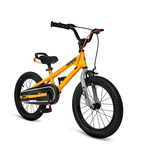 优贝（RoyalBaby）易骑儿童自行车单车学生脚踏车男女通用童车3-12岁宝宝经典表演车 黄色 16寸