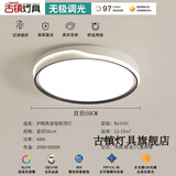 中丨山灯具中山灯具大全2025新款全屋吸顶灯客厅灯卧室灯餐厅灯led灯全光谱 圆50cm无极48.瓦