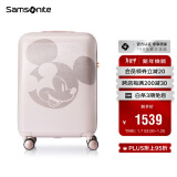 新秀丽（Samsonite）行李箱29英寸拉杆箱迪士尼米奇扩容旅行箱AF9米色托运密码箱